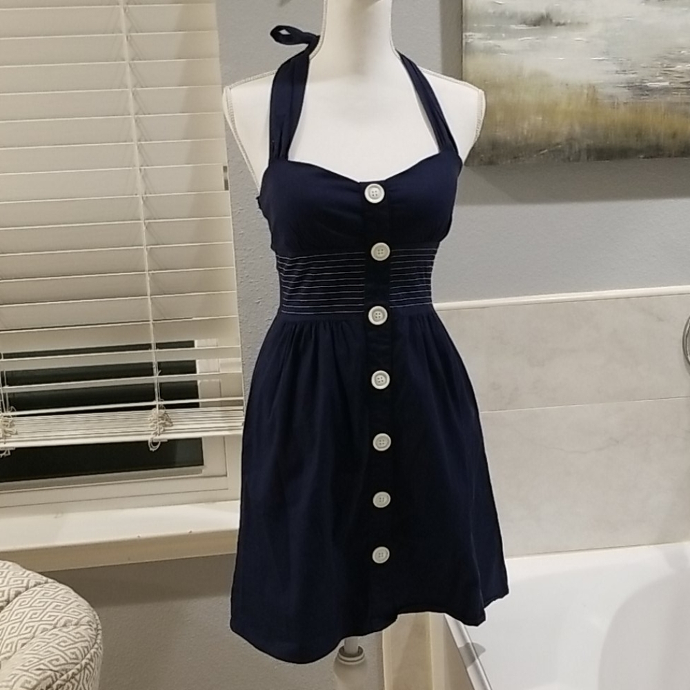 Navy blue boutique dress